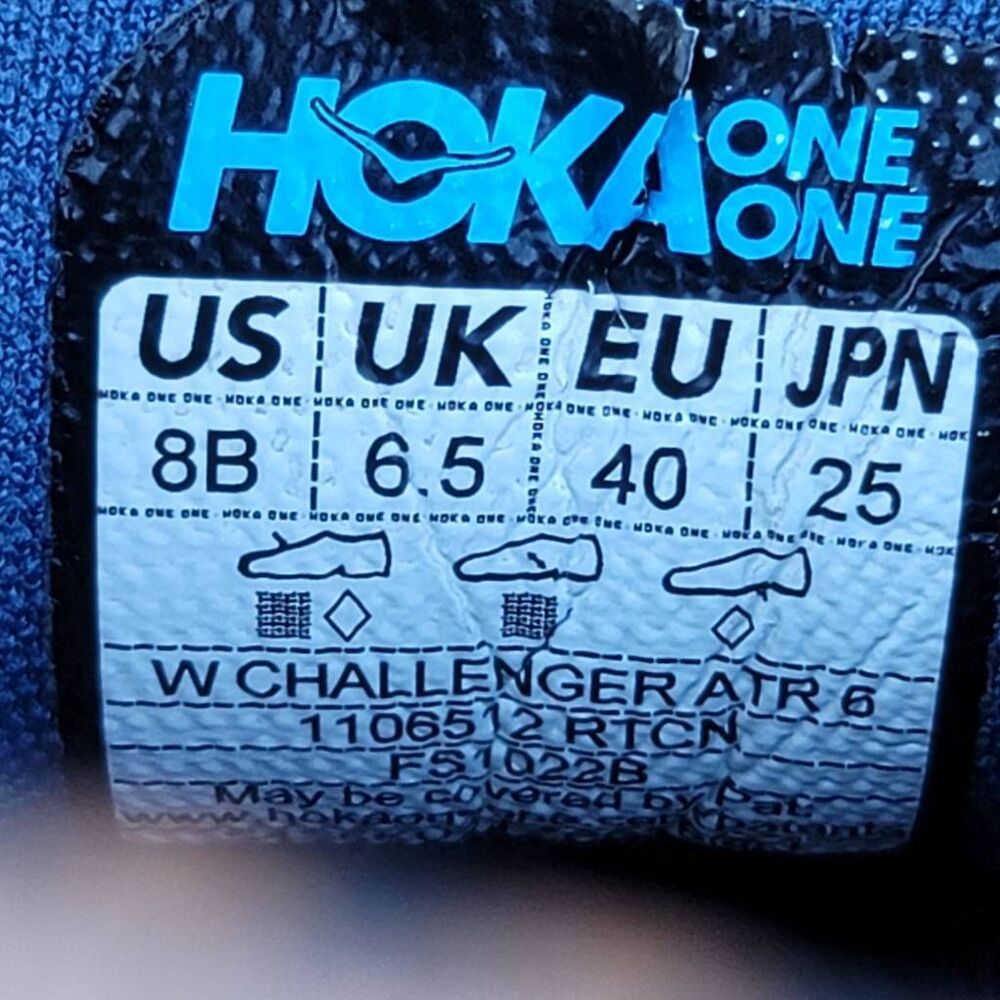 Hoka One One Challenger Art 6 - Women's Running Shoes - Size 8B - Picture 11 of 11